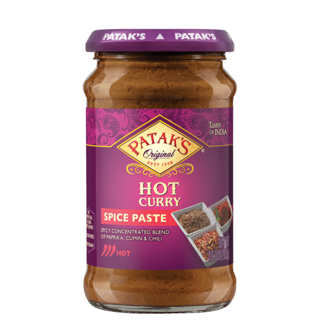 Patak's Hot Curry Spice Paste