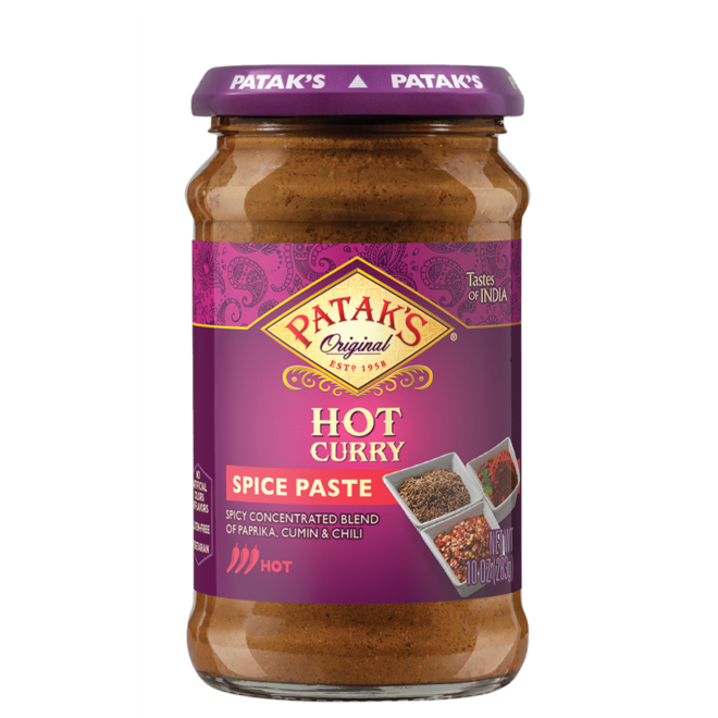 Patak's Hot Curry Spice Paste