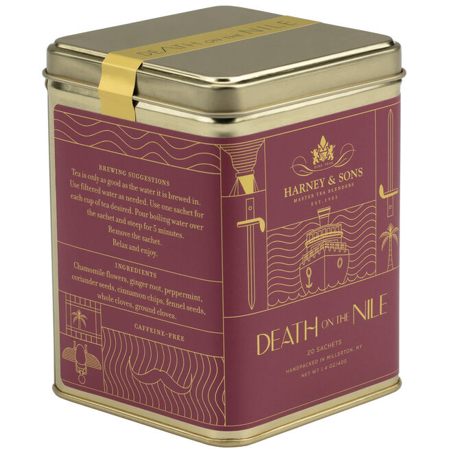 Harney & Sons Death on the Nile Herbal Tin 20s