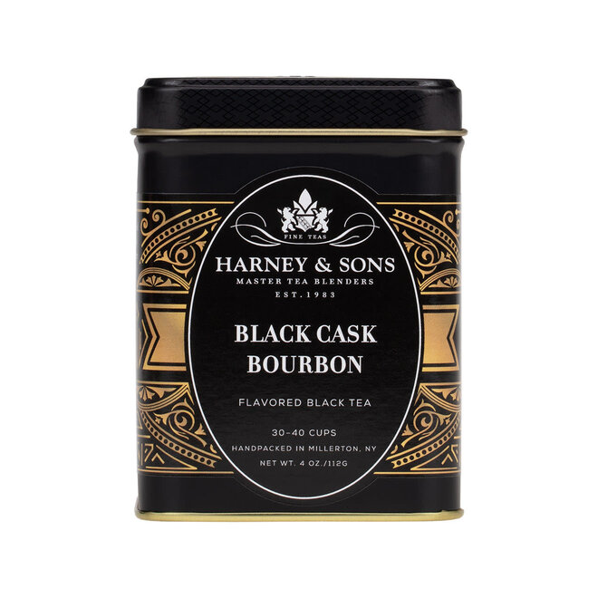 Harney & Sons Black Cask Bourbon Loose Leaf Tin