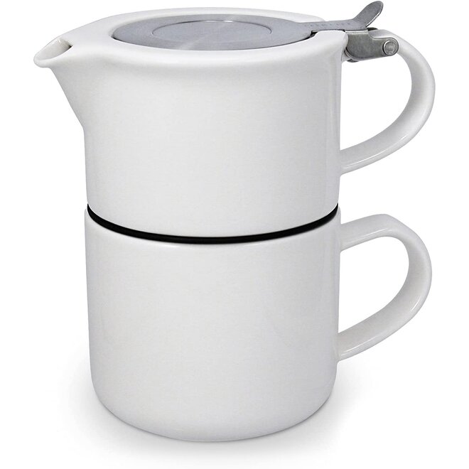 Forlife Tea for One with Extra Fine Tea Infuser (White)