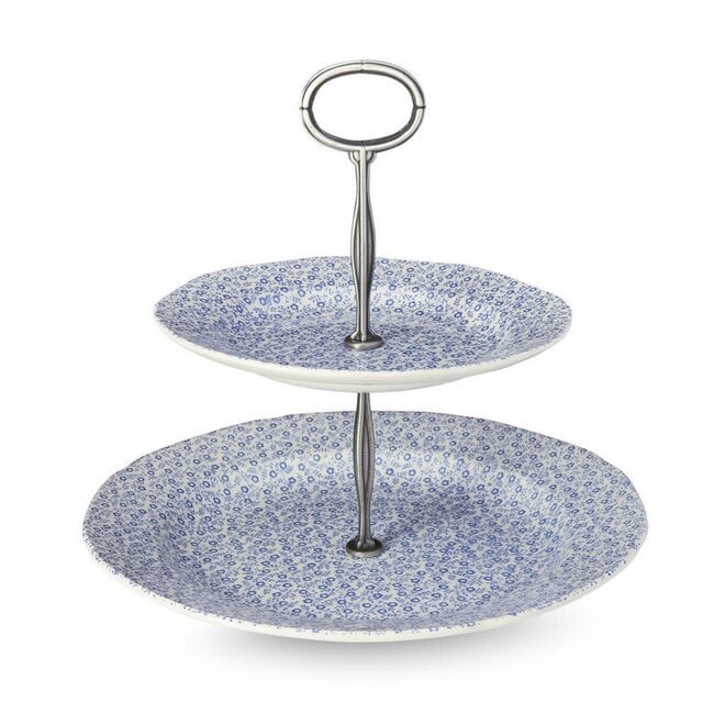 Blue Felicity 2 Tier Cake Stand