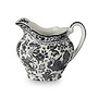 Black Regal Peacock Cream Jug