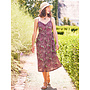Butterfly Vine Sundress (Fig)