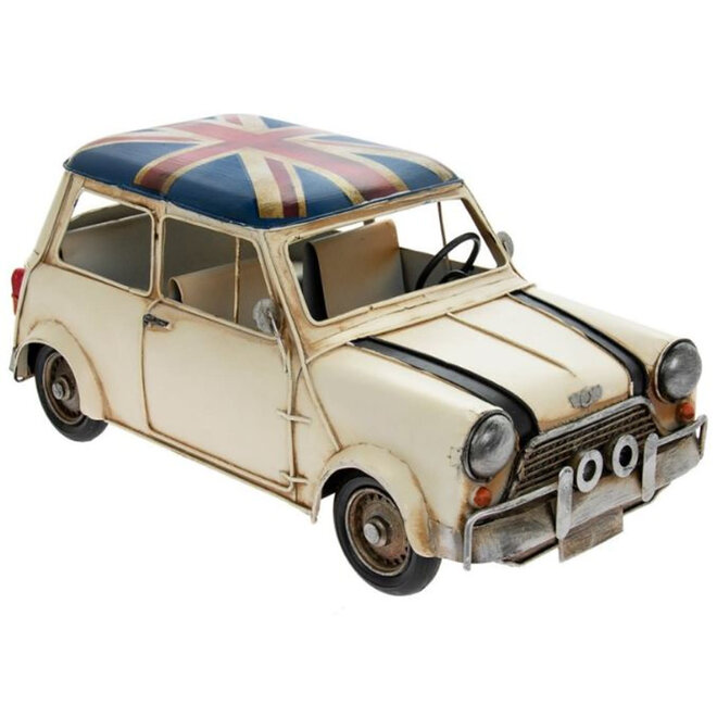 Vintage Transport Cream Classic Mini Cooper Model