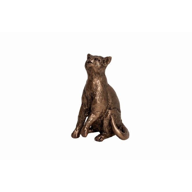 Frith Cilla Cat Sitting Miniature Sculpture