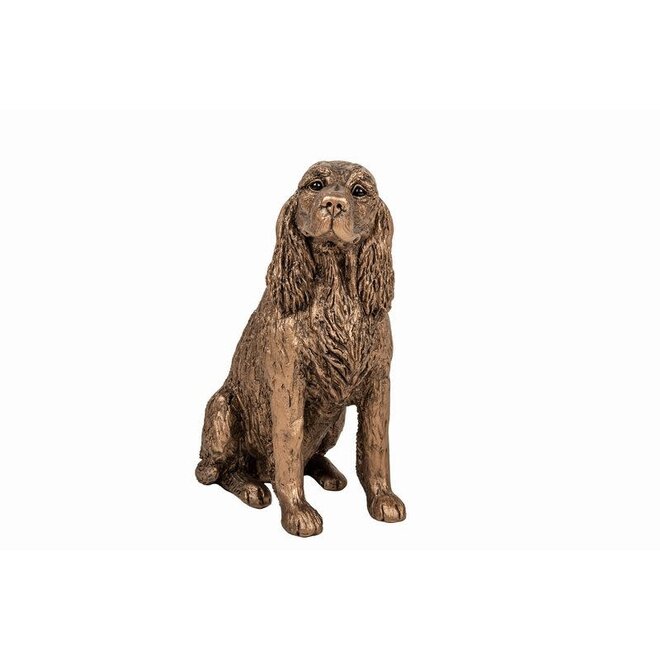 Frith Cinnamon Springer Spaniel Dog Bronze Sculpture