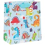 Blue Dinosaurs Medium Gift Bag