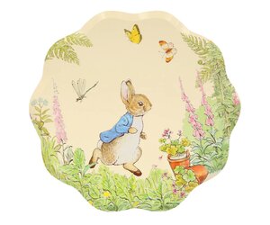 Meri Meri Peter Rabbit in the Garden Paper Dinner Plates - British Isles