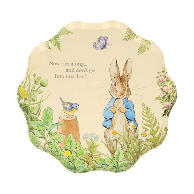 Peter Rabbit in the Garden Small Paper Plates