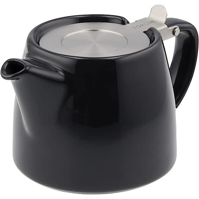 Forlife Stump Teapot (Black/Graphite)