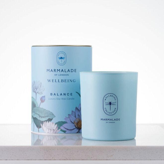 Wellbeing Balance Glass Candle