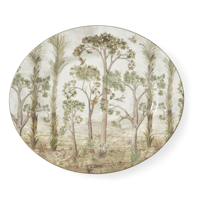 Kit Kemp Tall Trees Oval Platter