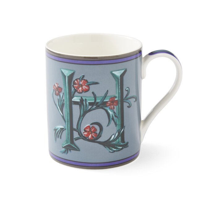 Kit Kemp Alphabet Mug H