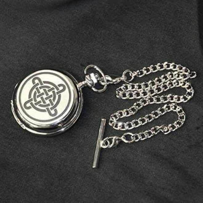 Sgian Dubh Co. Celtic Knot Mechanical Pocket Watch