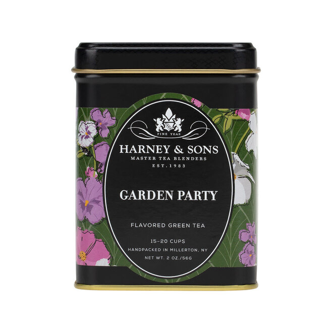 Harney & Sons Garden Party Green Loose Leaf Tin