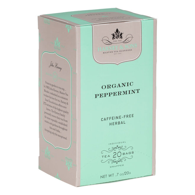 Harney & Sons Organic Peppermint Premium Herbal 20s