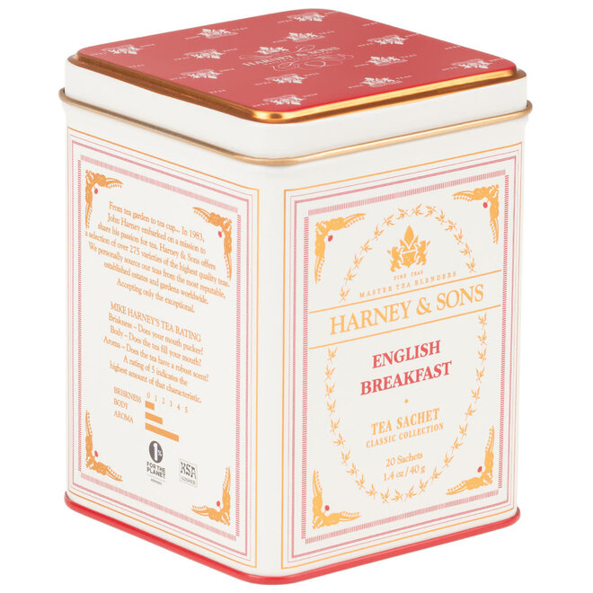 Harney & Sons English Breakfast Tin 20s