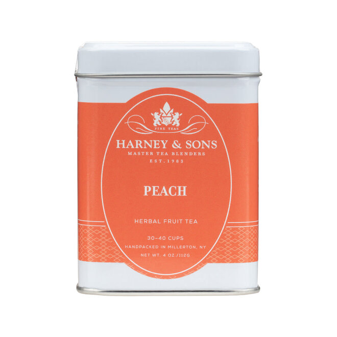 Harney & Sons Peach Herbal Fruit Loose Tea Tin