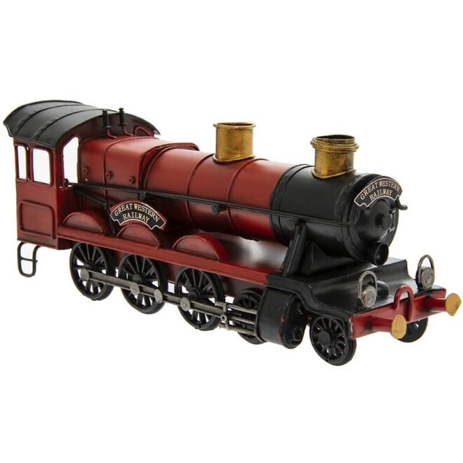 Vintage Transport Red Locomotive Model