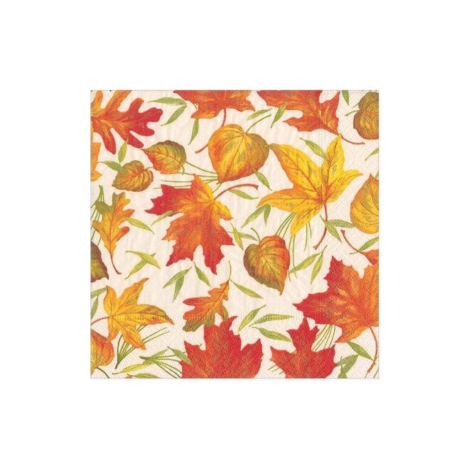 Woodland Leaves Paper Cocktail Napkins