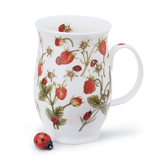 Suffolk Dovedale Strawberry Ladybug Mug