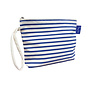 Inis Energy of the Sea Blue Stripe Cosmetic Bag