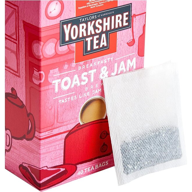 Yorkshire Jam & Toast Tea 40s