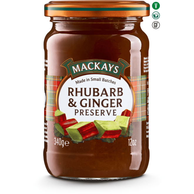 Mackays Rhubarb & Ginger Preserve