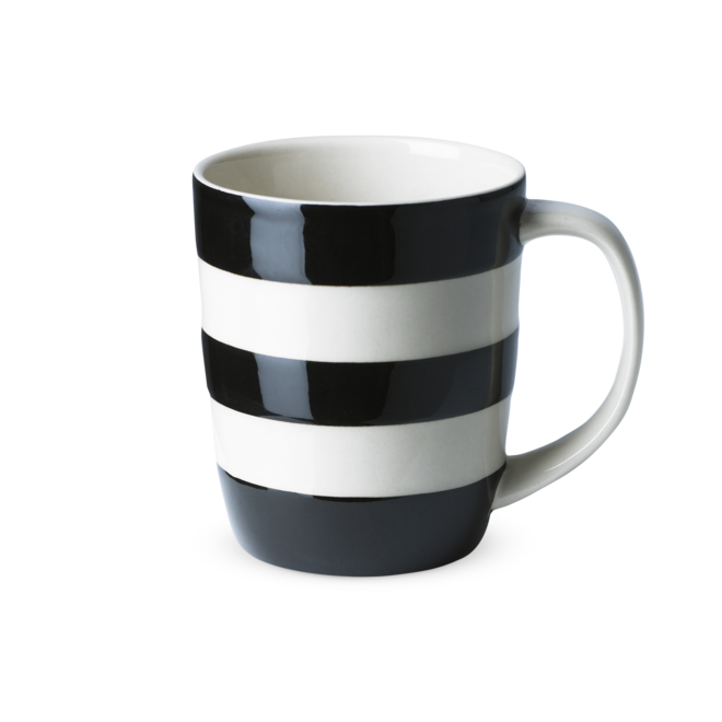 Cornishware Black Mug 12oz