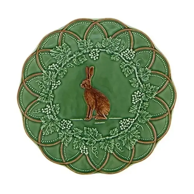 Bordallo Pinheiro Woods Fruit Plate (Hare)