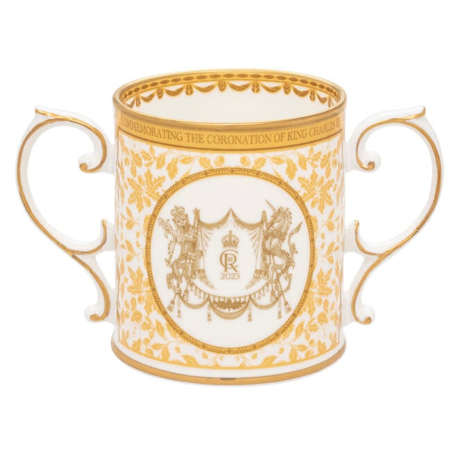 King Charles Coronation Gold Loving Cup