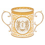King Charles Coronation Gold Loving Cup