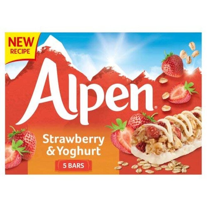 Alpen Strawberry & Yogurt Bars