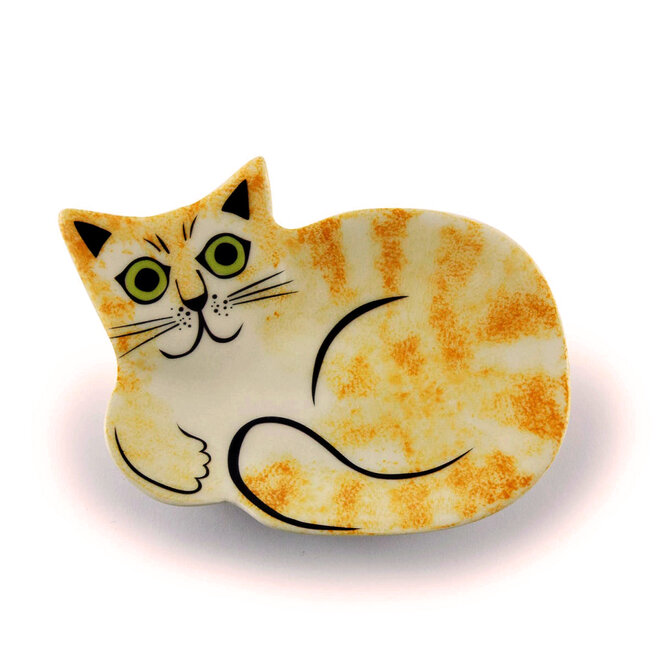 Ginger Cat Trinket Dish