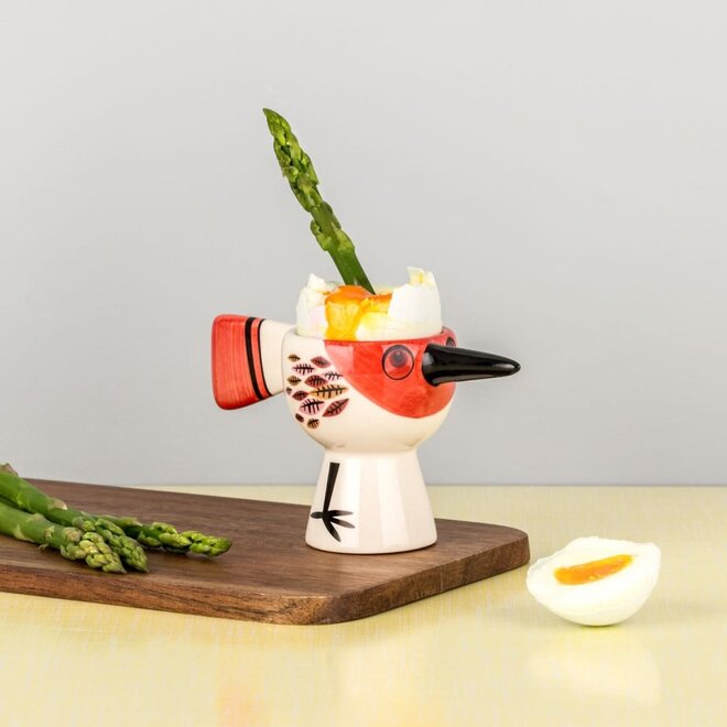Red Bird Egg Cup
