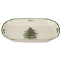 Christmas Tree Rectangular Scalloped Tray