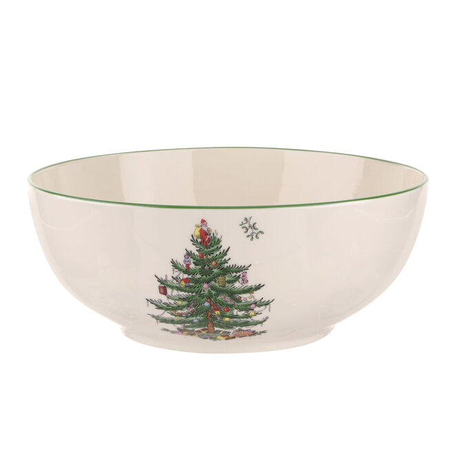 Christmas Tree Medium Round Serving Bowl