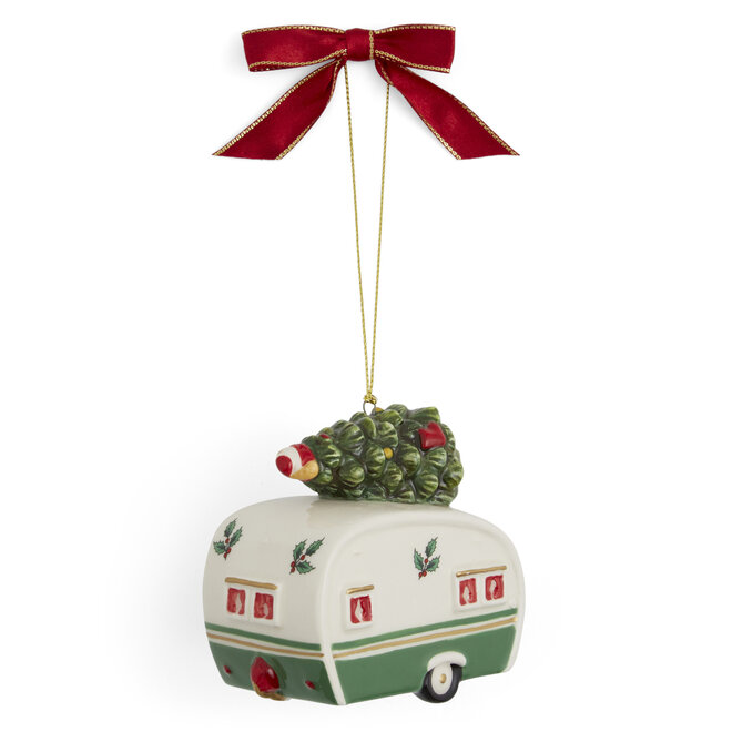 Christmas Tree Camper Van Ornament