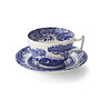 Blue Italian Teacup & Saucer