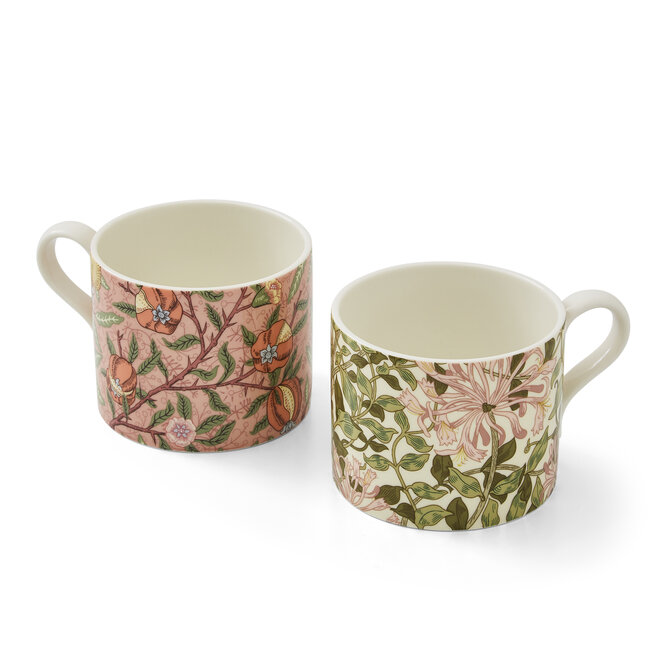 Morris & Co Set of 2 Mugs (Fruit & Honeysuckle)