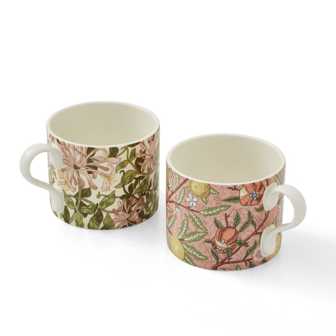 Morris & Co Set of 2 Mugs (Fruit & Honeysuckle)