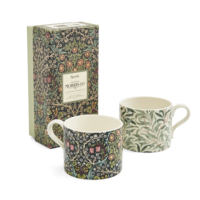 Morris & Co Mug Set (Willow Boughs & Blackthorn)