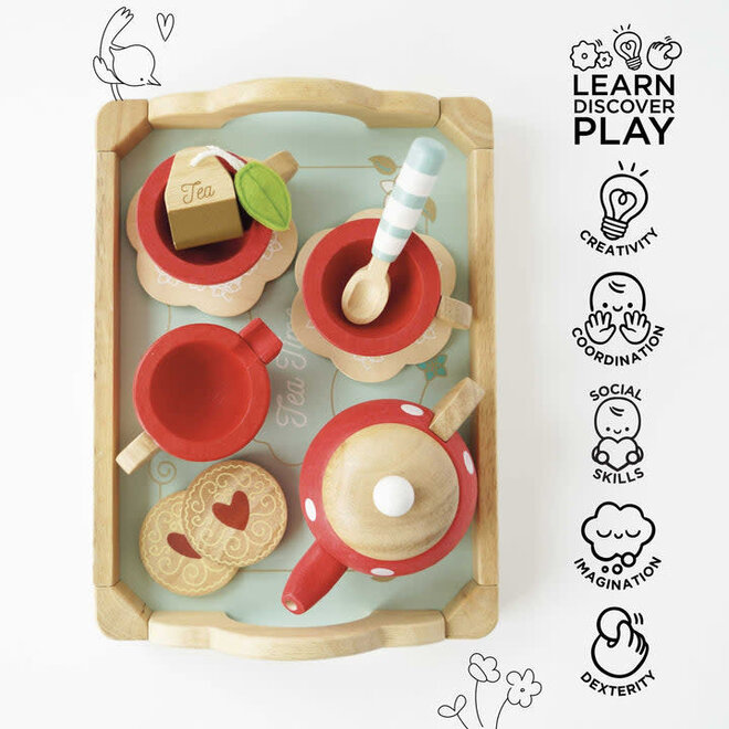 Honeybake Tea Set & Tray