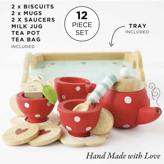 Honeybake Tea Set & Tray