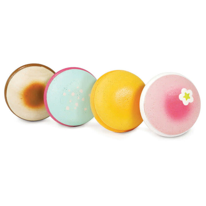 Wooden Macarons Set