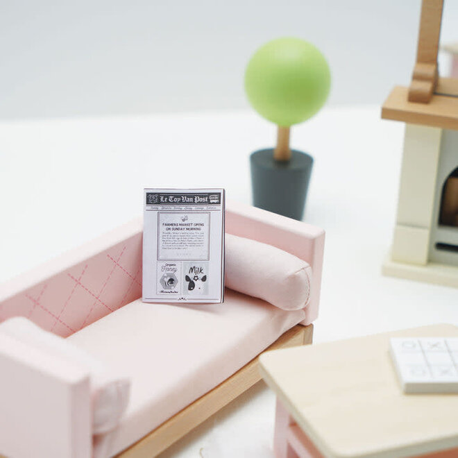 Daisylane Dolls House Sitting Room Furniture Set