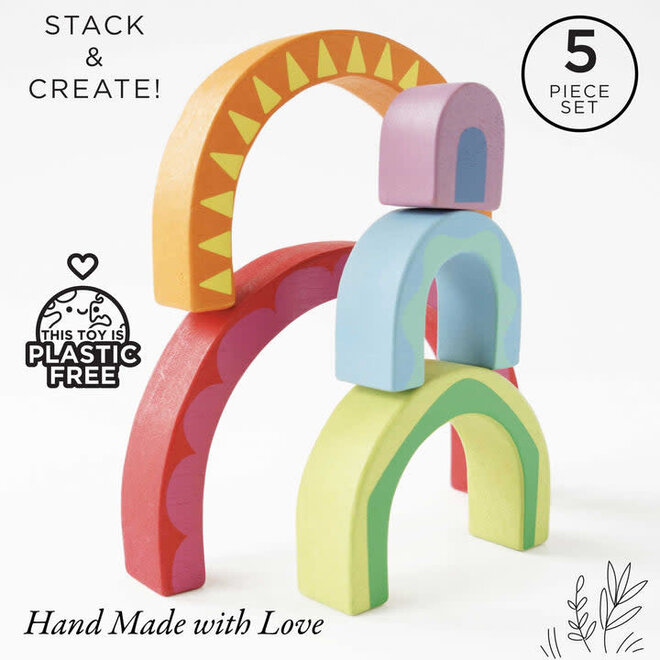 Rainbow Tunnel Stacking Toy
