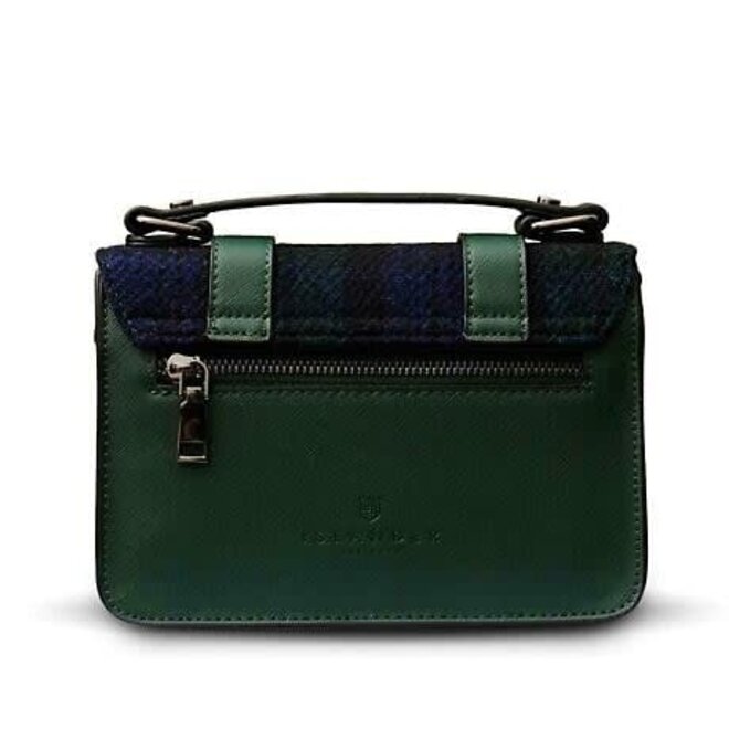 Harris Tweed Black Watch Mini Satchel