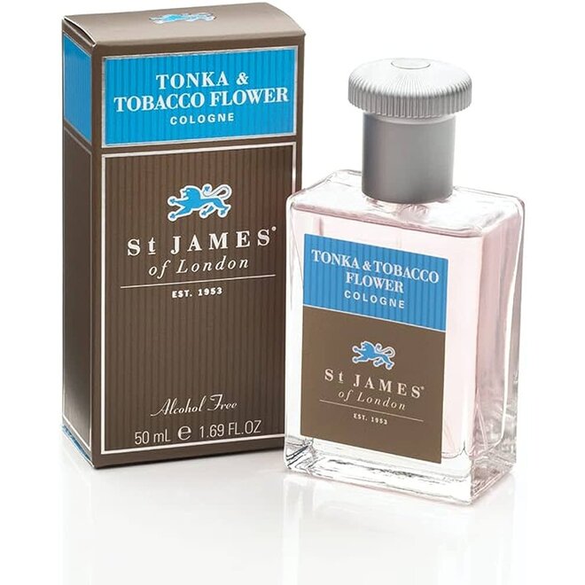 St. James of London Tonka & Tobacco Flower Cologne 50ml